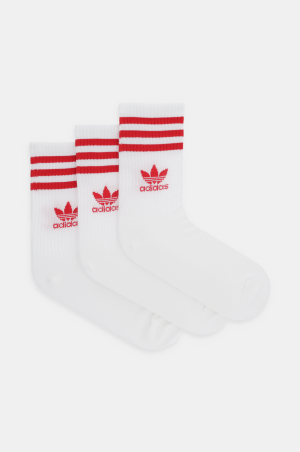 adidas Originals Čarape adidas Originals 3-pack boja: bijela, JF6357