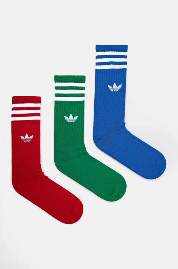 adidas Originals Čarape adidas Originals 3-pack boja: bijela, JJ1985