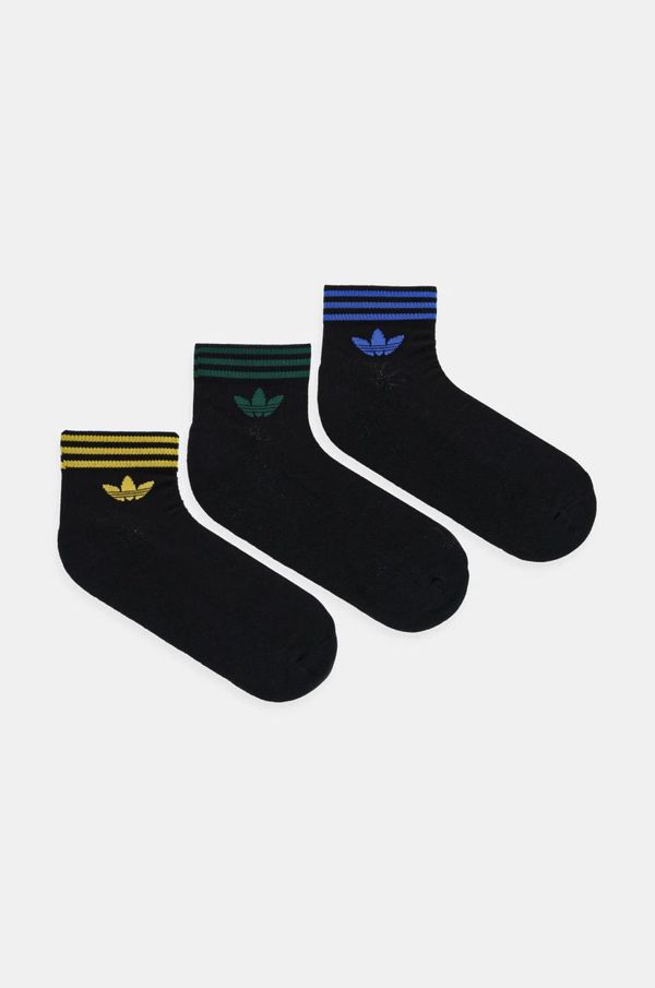 adidas Originals Čarape adidas Originals 3-pack boja: crna, JI9488