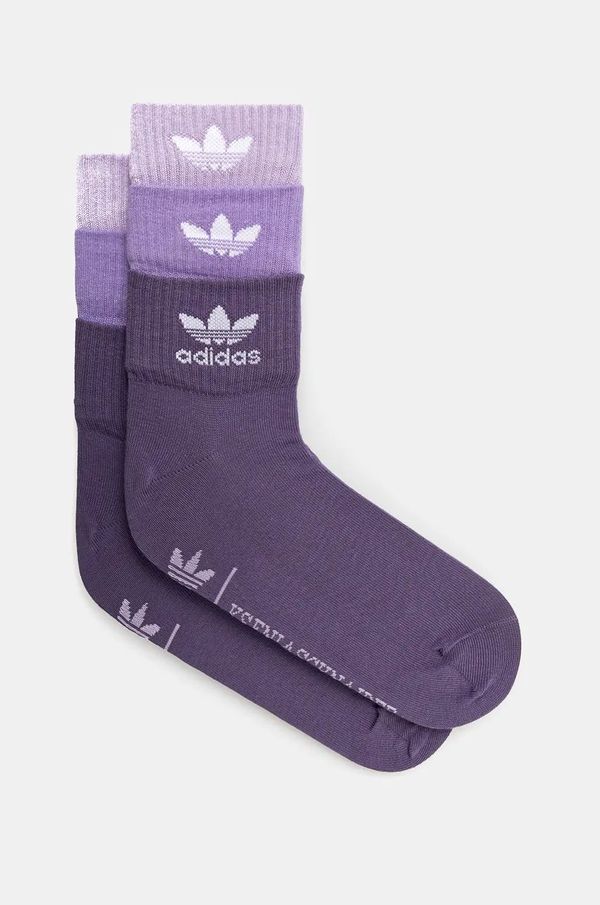 adidas Originals Čarape adidas Originals X Ksenia Schneider za žene, boja: ljubičasta, IX7452