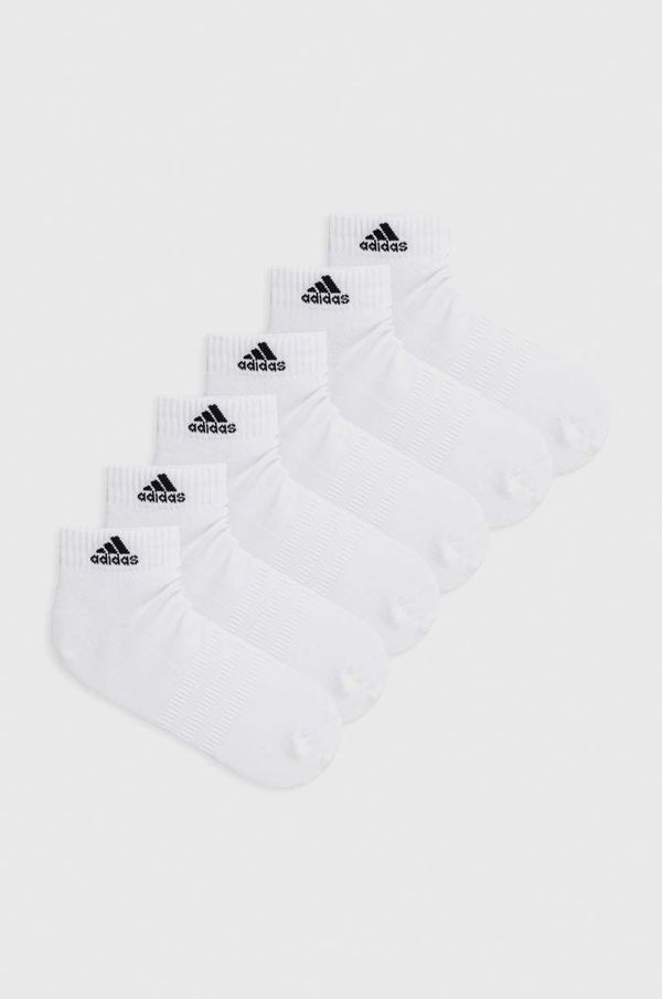 adidas Performance Čarape adidas Performance 6-pack boja: bijela