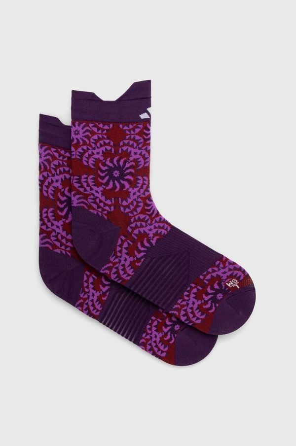 adidas Performance Čarape adidas Performance x FARM Rio za žene, boja: ljubičasta, JE0415