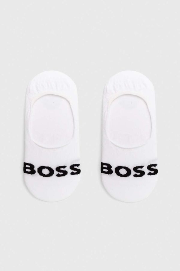 BOSS Čarape BOSS 2-pack za muškarce, boja: bijela, 50477866