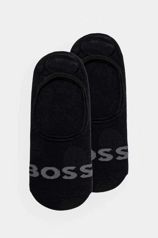 Boss Čarape BOSS 2-pack za muškarce, boja: crna, 50516402