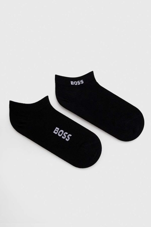 Boss Čarape BOSS 2-pack za žene, boja: crna, 50502054