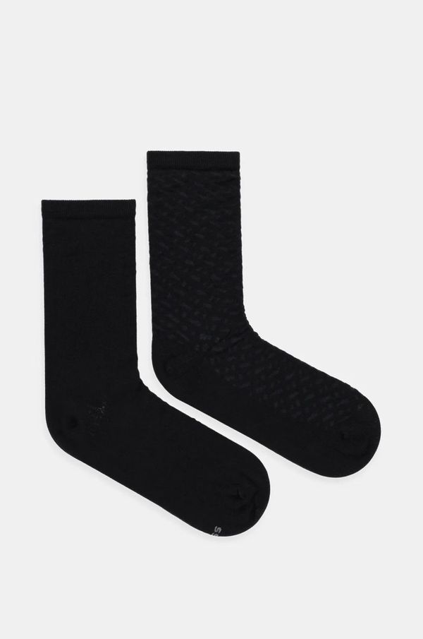 Boss Čarape BOSS 2-pack za žene, boja: crna, 50515062