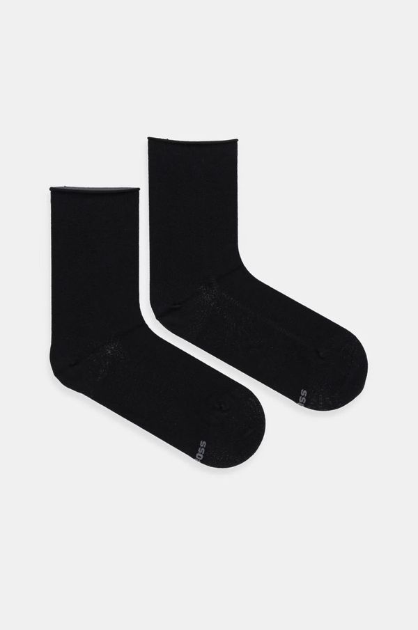 Boss Čarape BOSS 2-pack za žene, boja: crna, 50530397