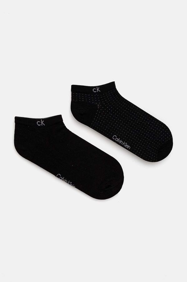 Calvin Klein Čarape Calvin Klein 2-pack za muškarce, boja: crna, 701229435