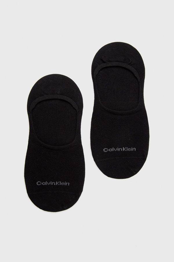 Calvin Klein Čarape Calvin Klein 2-pack za žene, boja: crna