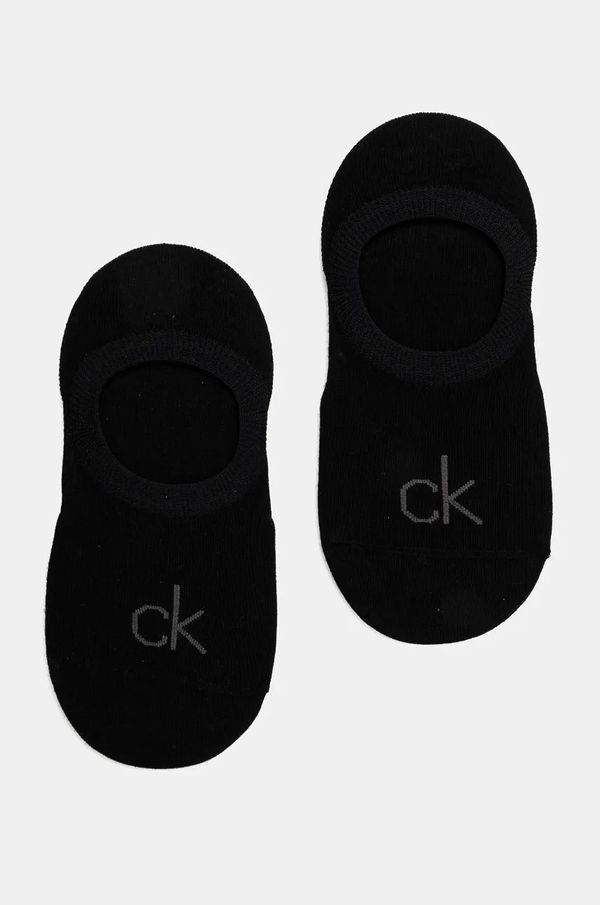 Calvin Klein Čarape Calvin Klein 2-pack za žene, boja: crna, 701228801