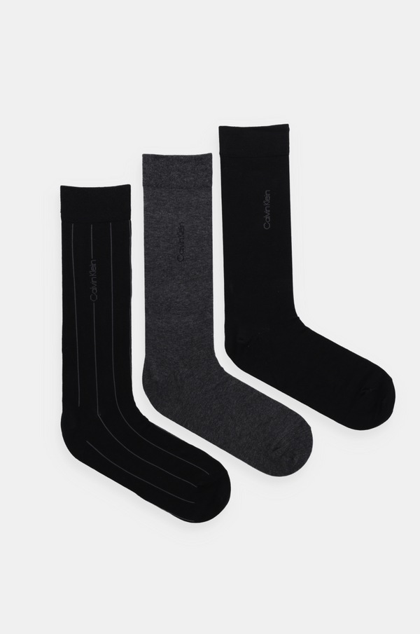 Calvin Klein Čarape Calvin Klein 3-pack za muškarce, boja: crna, 701230087