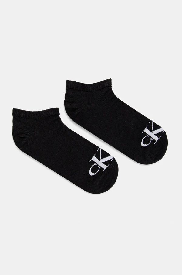 Calvin Klein Jeans Čarape Calvin Klein Jeans 2-pack za žene, boja: crna, 701228815