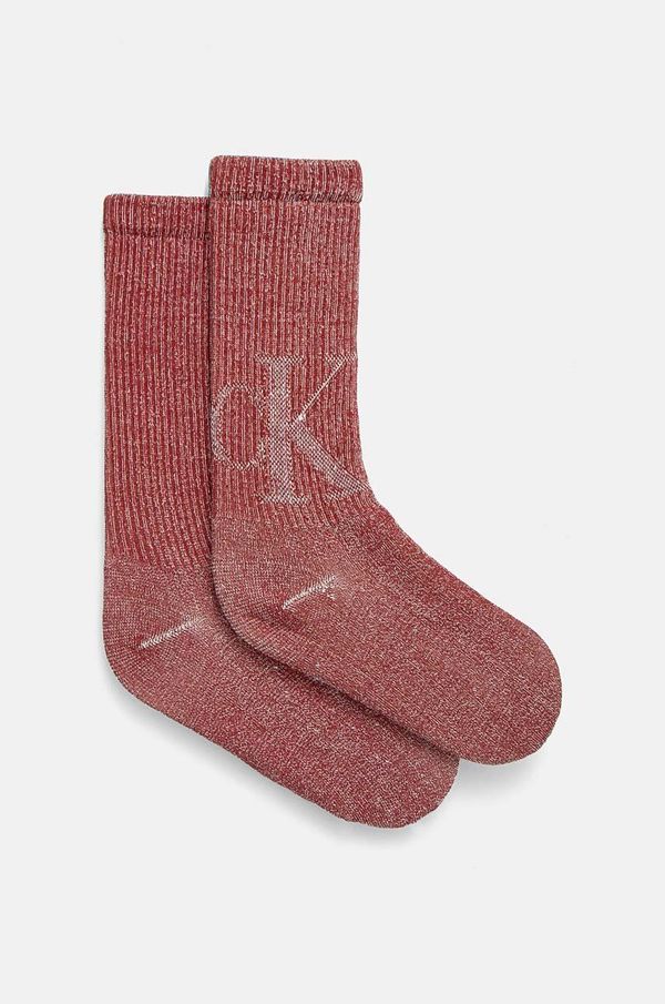 Calvin Klein Jeans Čarape Calvin Klein Jeans za muškarce, boja: bordo, 701229794