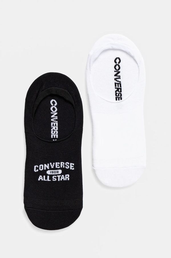 Converse Čarape Converse 2-pack za žene, boja: bijela, E1304A-2001