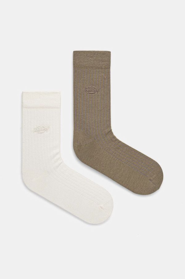 Dickies Čarape Dickies RIB 2-pack boja: bež, DK0A4Z3X