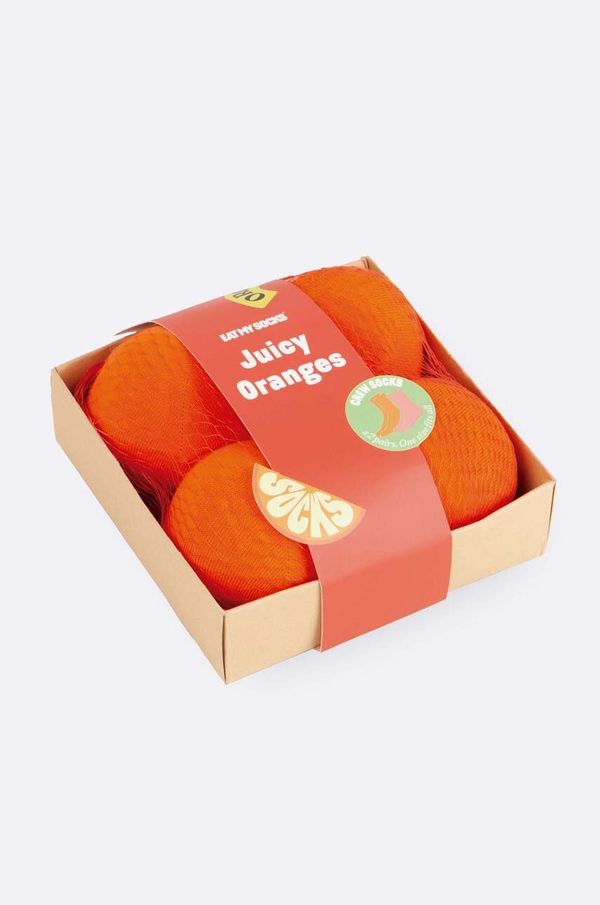 Eat My Socks Čarape Eat My Socks Juicy Oranges 2-pack