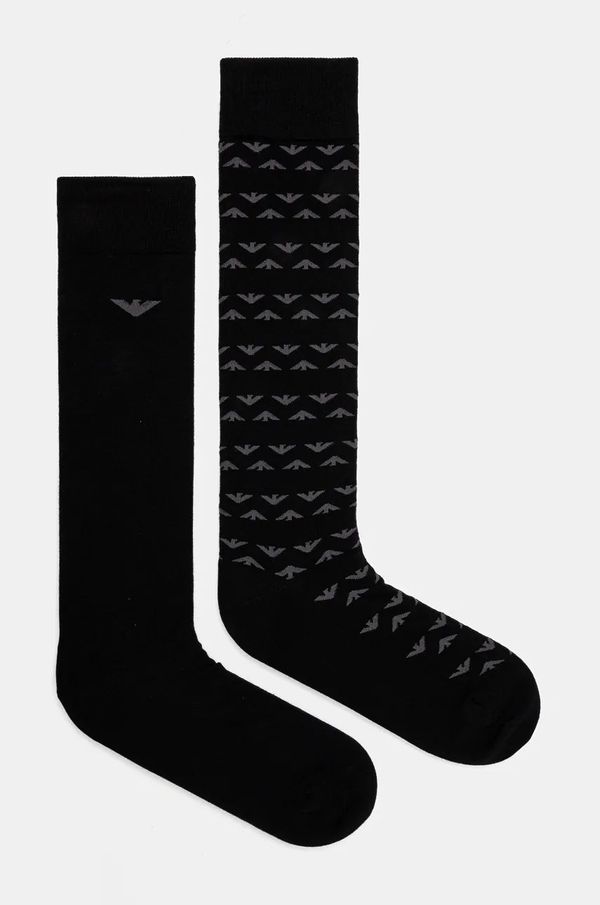 Emporio Armani Underwear Čarape Emporio Armani Underwear 2-pack za muškarce, boja: crna, 302301 4F292