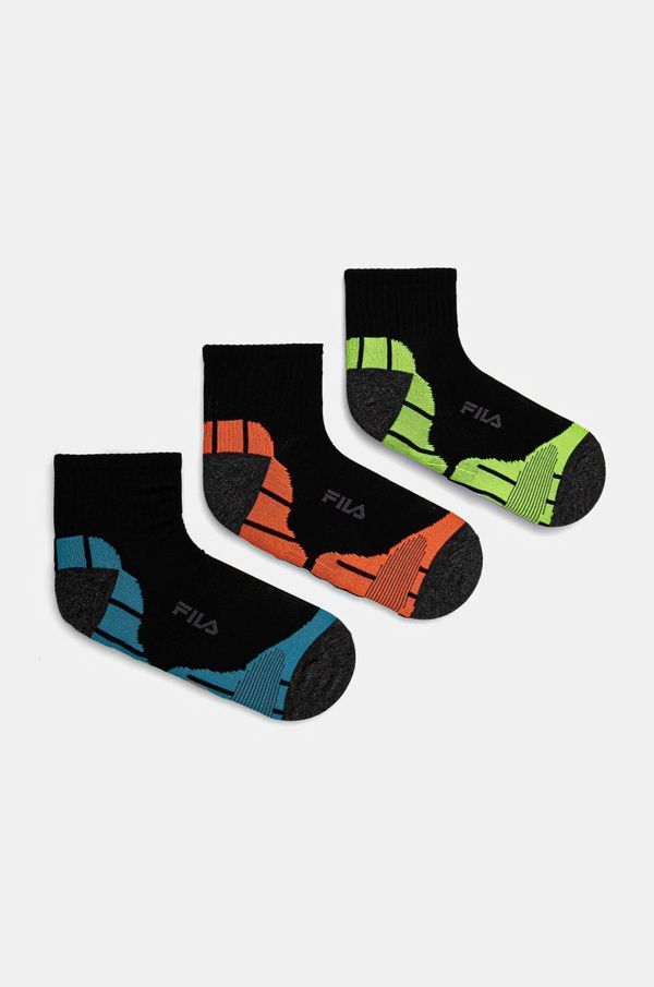 Fila Čarape Fila 3-pack boja: crna, F1615