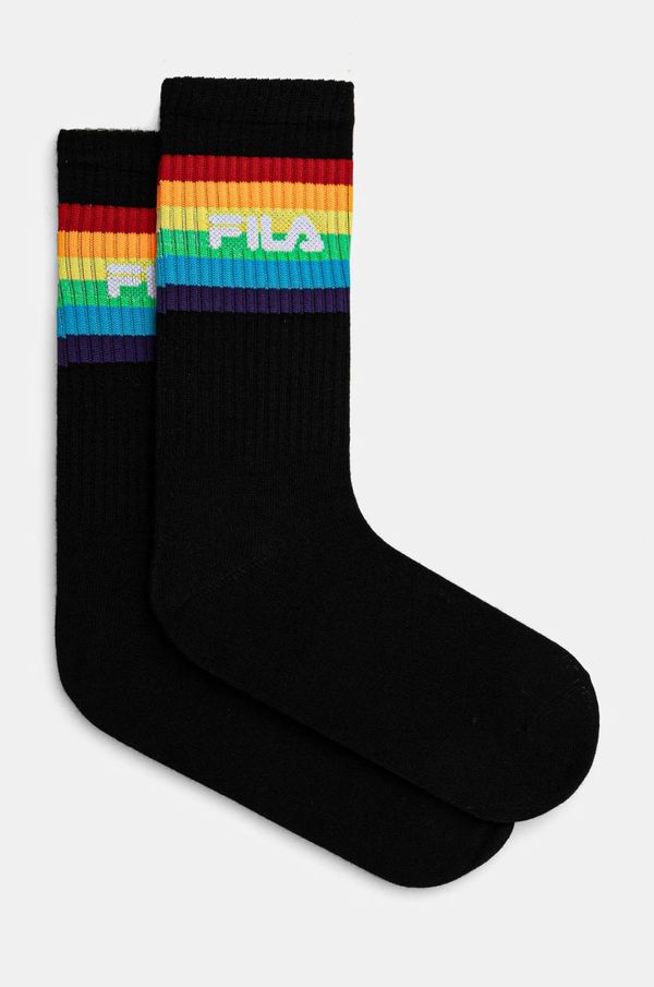 Fila Čarape Fila Pride 2-pack boja: crna, F1614