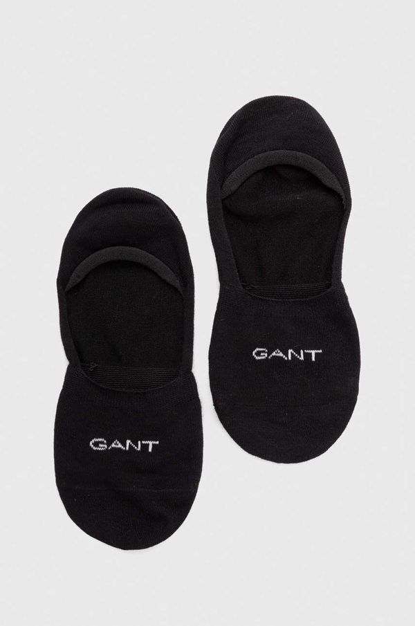 Gant Čarape Gant 2-pack boja: crna, 9960257