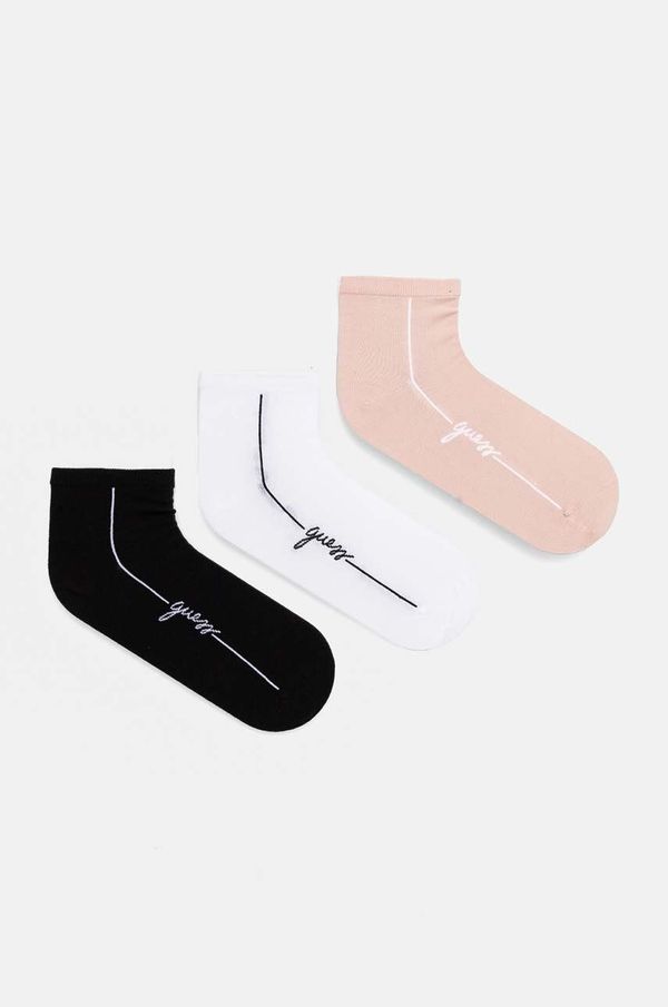 Guess Čarape Guess 3-pack za žene, boja: ružičasta, O4YG06 KBZU0
