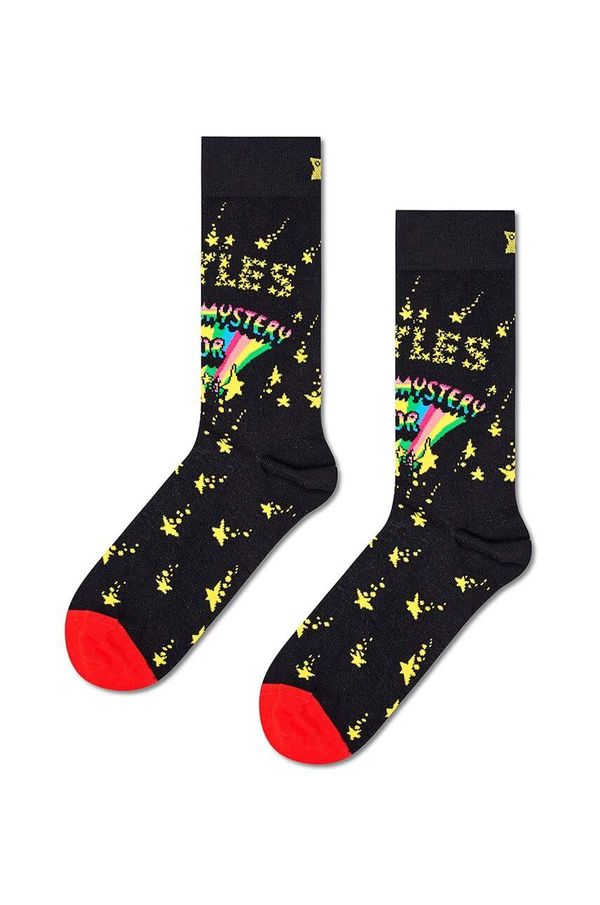 Happy Socks Čarape Happy Socks Beatles Magical Mystery Tour boja: crna, BEA01-9301