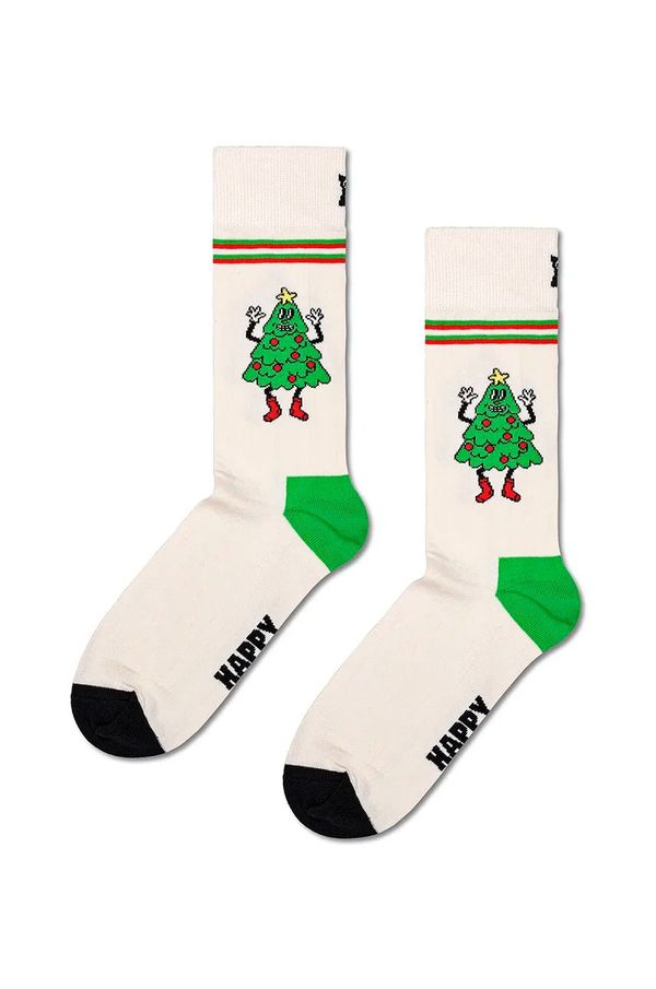 Happy Socks Čarape Happy Socks boja: bijela, P001874
