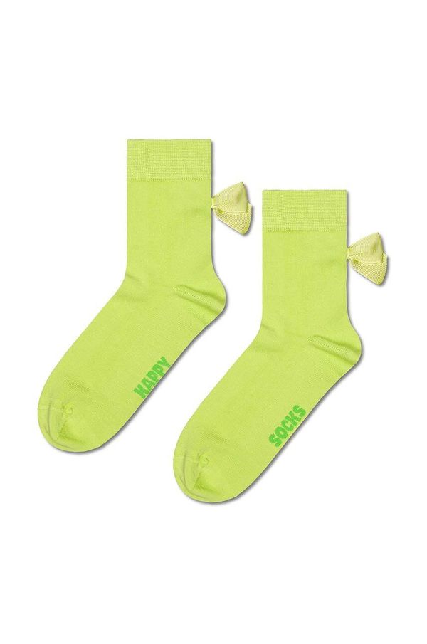 Happy Socks Čarape Happy Socks Bow Sock za žene, boja: zelena, P001312