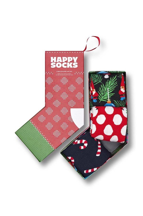 Happy Socks Čarape Happy Socks Christmas 3-pack