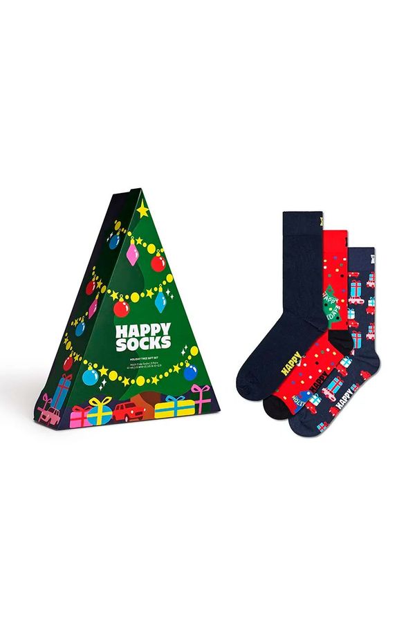 Happy Socks Čarape Happy Socks GIFTBOX 3-pack P001739