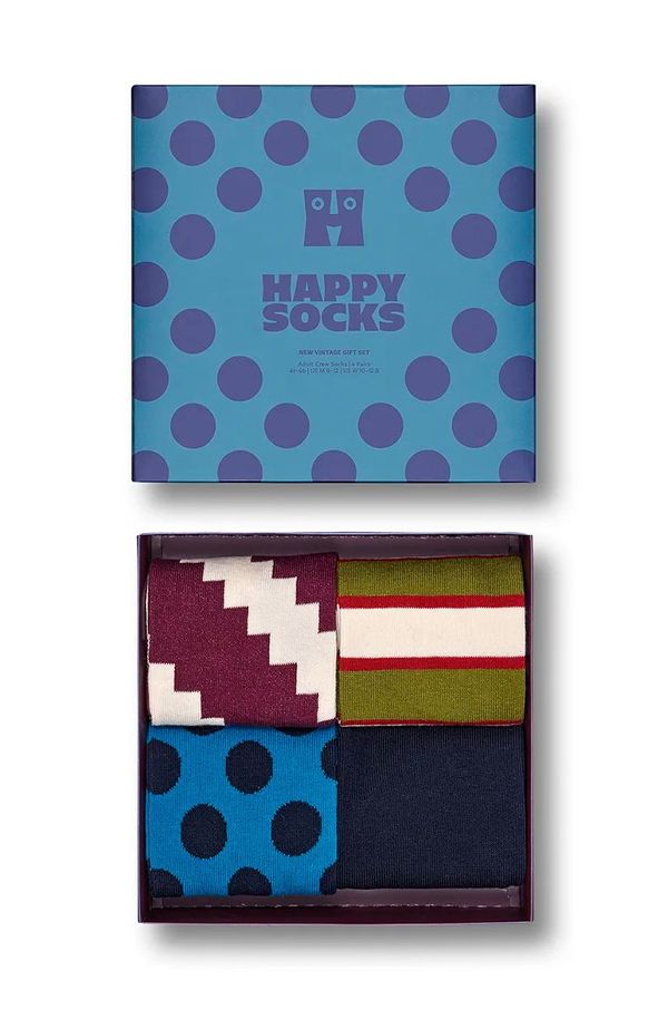 Happy Socks Čarape Happy Socks GIFTBOX 4-pack P001815