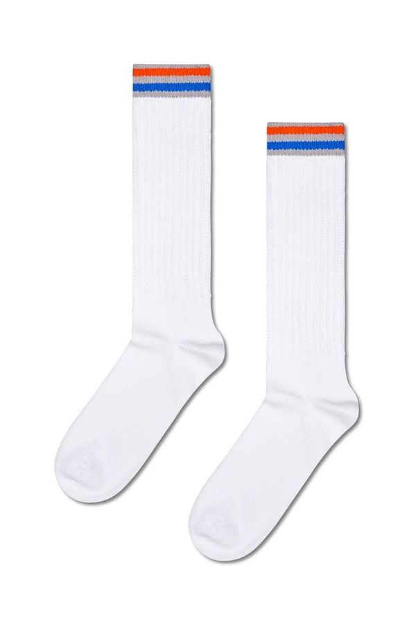 Happy Socks Čarape Happy Socks Sneaker Slouch Sock boja: bijela, P001610