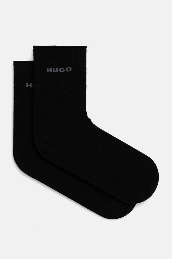 Hugo Čarape HUGO 2-pack za žene, boja: bijela, 50502080