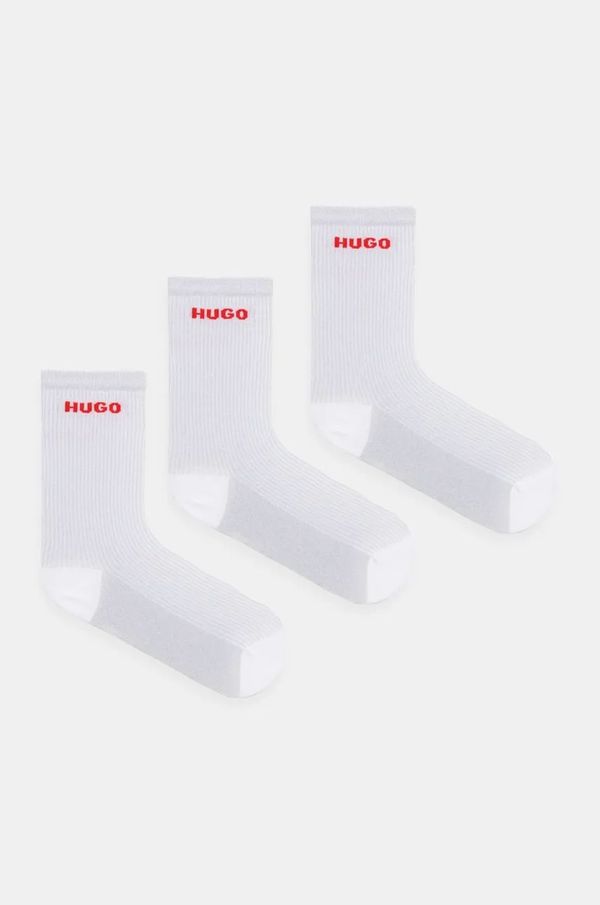HUGO Čarape HUGO 2-pack za žene, boja: bijela, 50524250