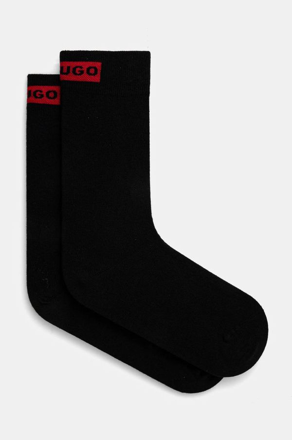 Hugo Čarape HUGO 2-pack za žene, boja: ružičasta, 50502046