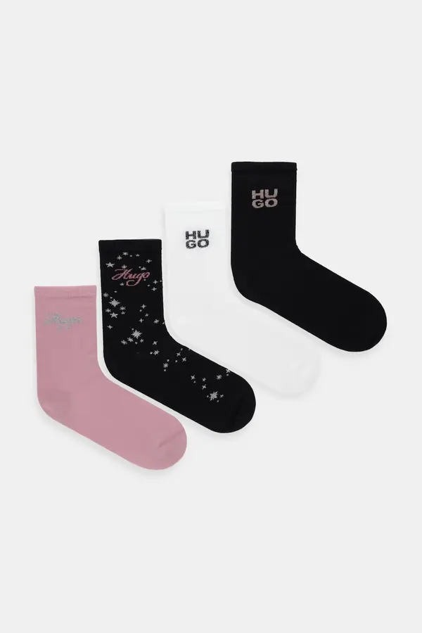 HUGO Čarape HUGO 4-pack  4P QS GIFT SET CC W