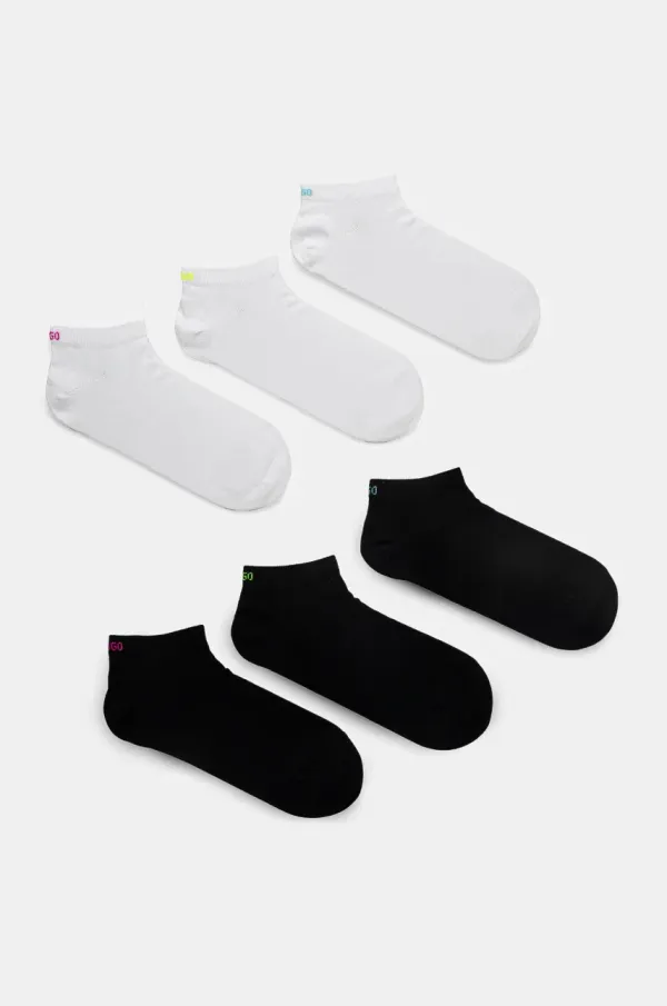 HUGO Čarape HUGO 6-pack za muškarce, boja: bijela, 50516395