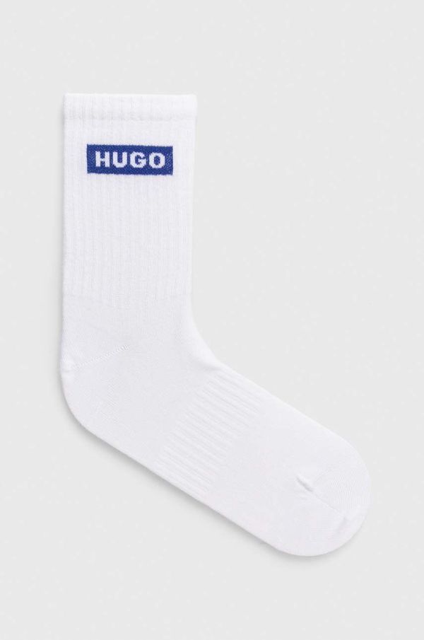 Hugo Blue Čarape Hugo Blue 3-pack za žene, boja: bijela