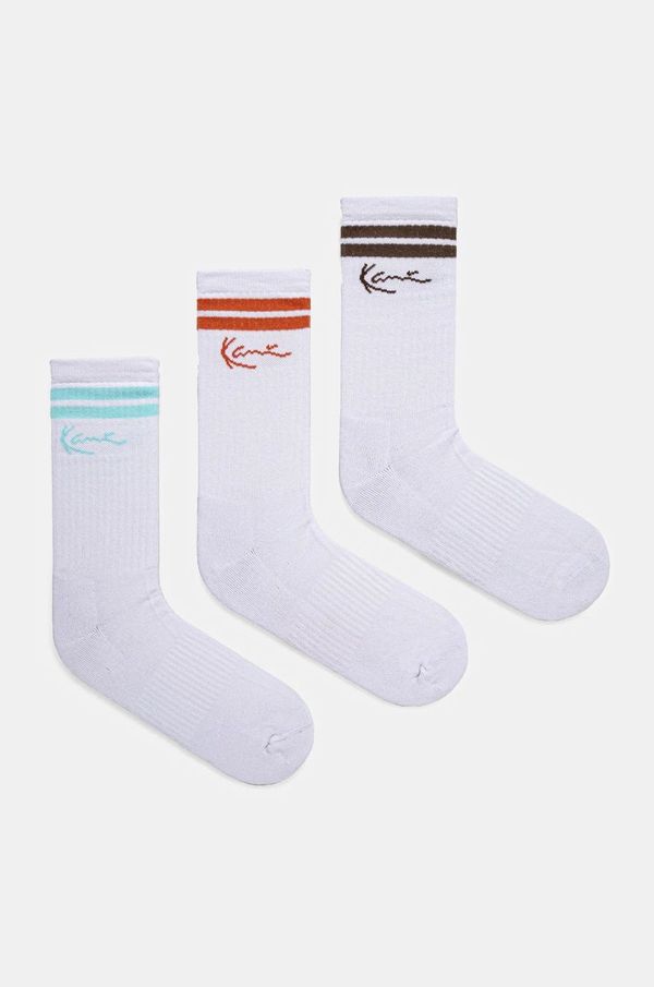 Karl Kani Čarape Karl Kani 3-pack boja: bijela, 30030005