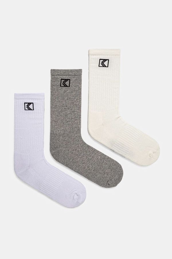 Karl Kani Čarape Karl Kani 3-pack boja: siva, 30030006