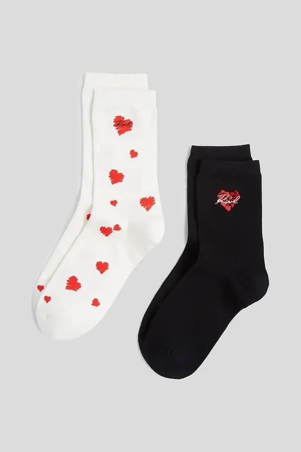 Karl Lagerfeld Čarape Karl Lagerfeld 2-pack  IKON