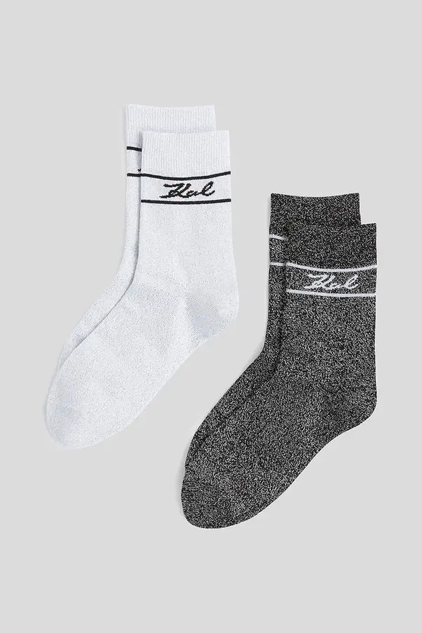 Karl Lagerfeld Čarape Karl Lagerfeld 2-pack