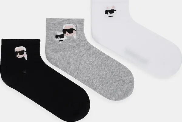 Karl Lagerfeld Čarape Karl Lagerfeld 3-pack