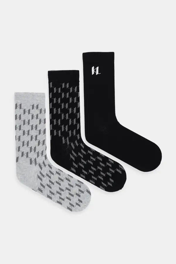 Karl Lagerfeld Čarape Karl Lagerfeld 3-pack