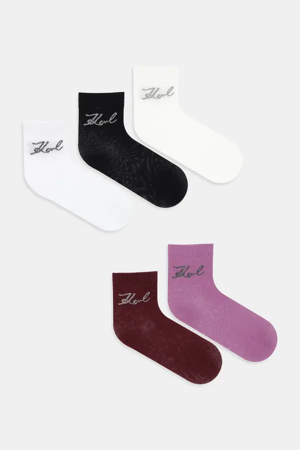 Karl Lagerfeld Čarape Karl Lagerfeld 5-pack K/SIGNATURE