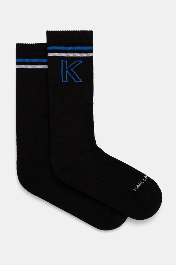 Karl Lagerfeld Čarape Karl Lagerfeld za muškarce, boja: crna, 544101.805506