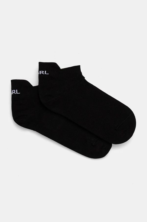 Karl Lagerfeld Čarape Karl Lagerfeld za muškarce, boja: crna, 544102.805515