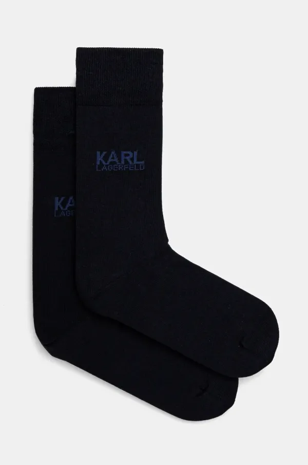 Karl Lagerfeld Čarape Karl Lagerfeld za muškarce, boja: tamno plava, 544102.805510