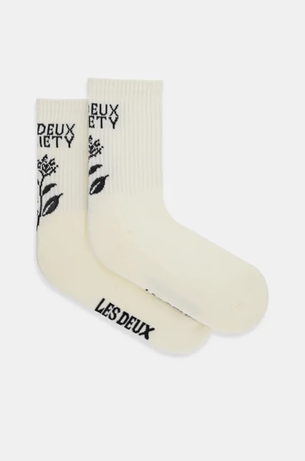 Les Deux Čarape Les Deux 2-pack za muškarce, boja: bež, LDM950018