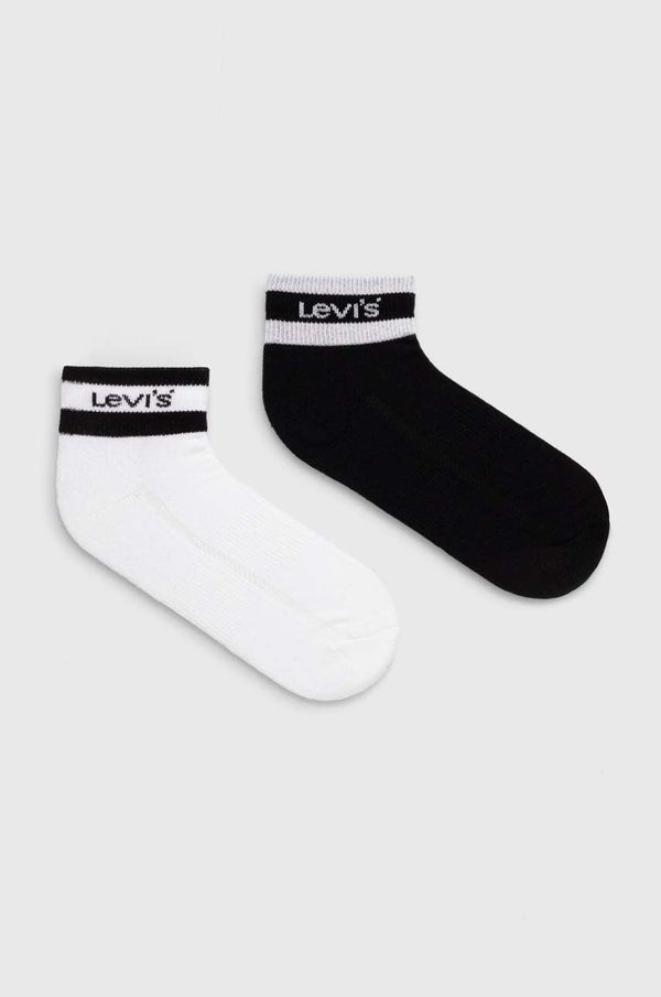 Levi's Čarape Levi's 2-pack boja: bijela